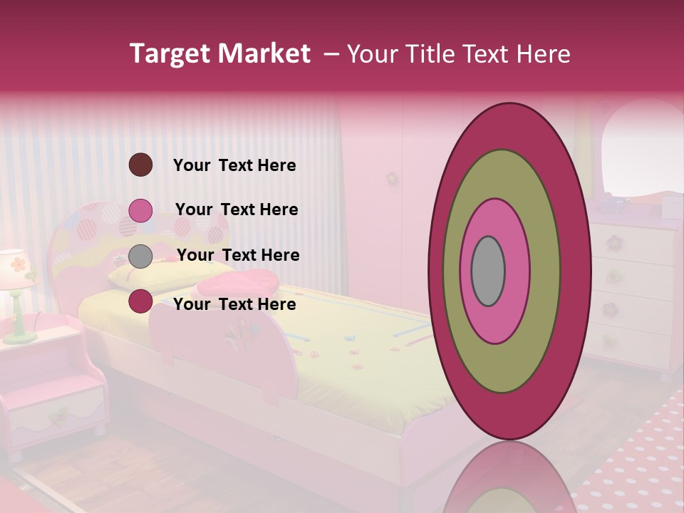 Indoors Children Stripe PowerPoint Template