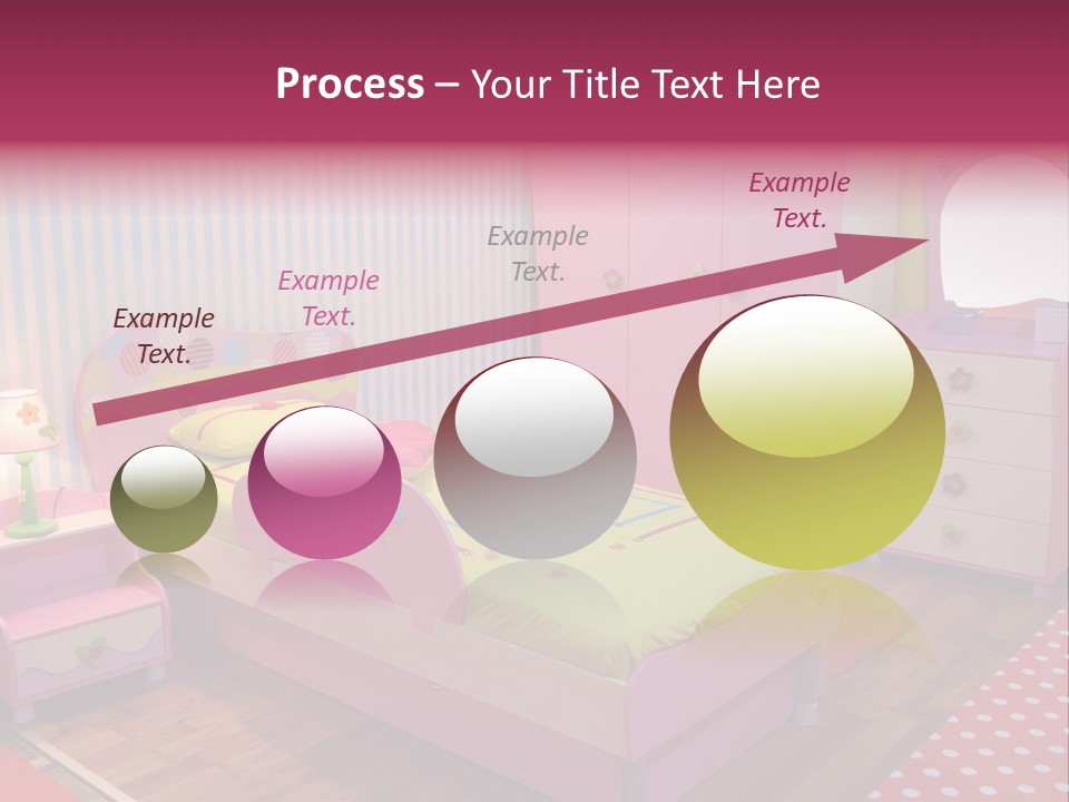 Indoors Children Stripe PowerPoint Template