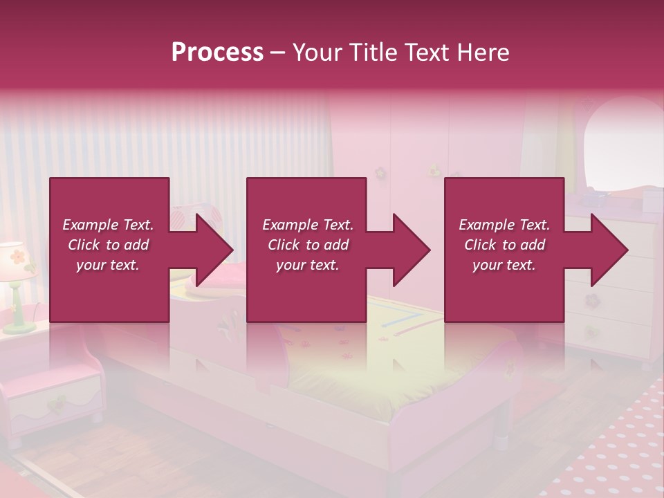 Indoors Children Stripe PowerPoint Template