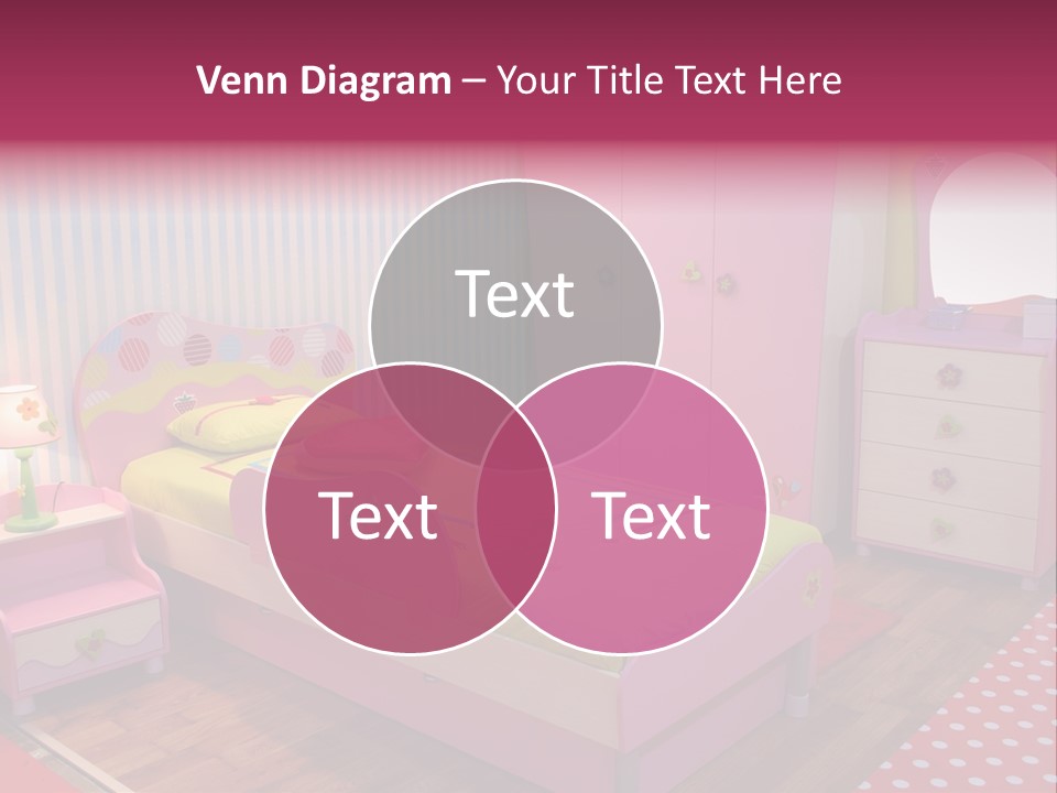 Indoors Children Stripe PowerPoint Template