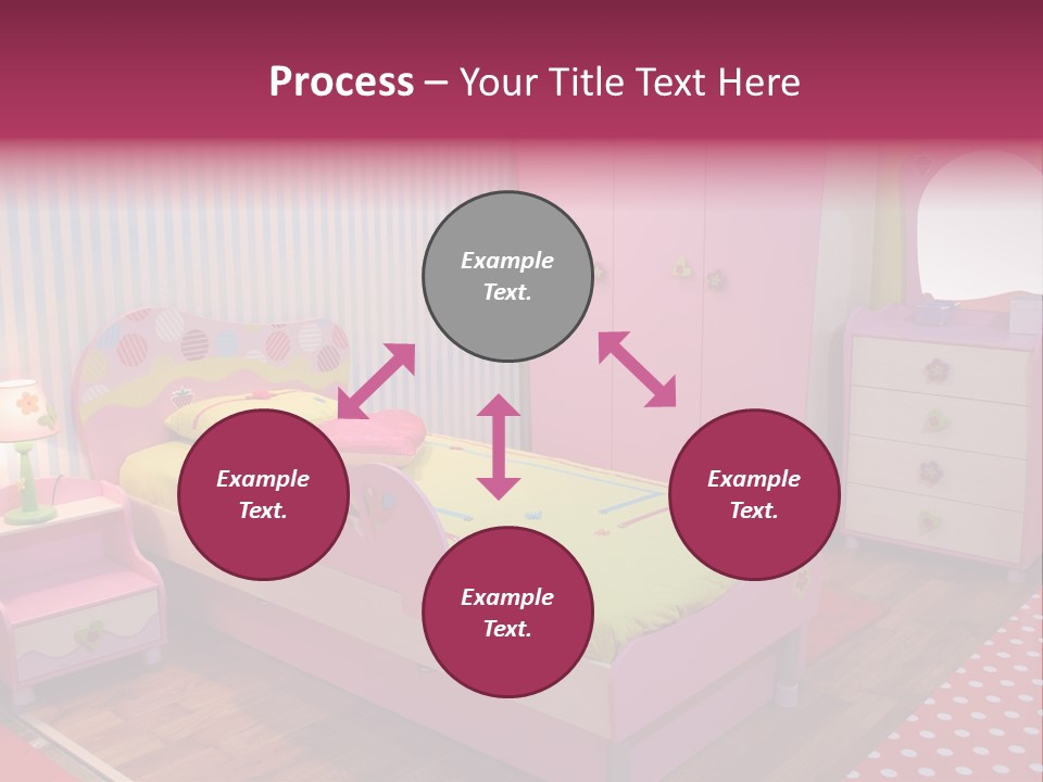 Indoors Children Stripe PowerPoint Template