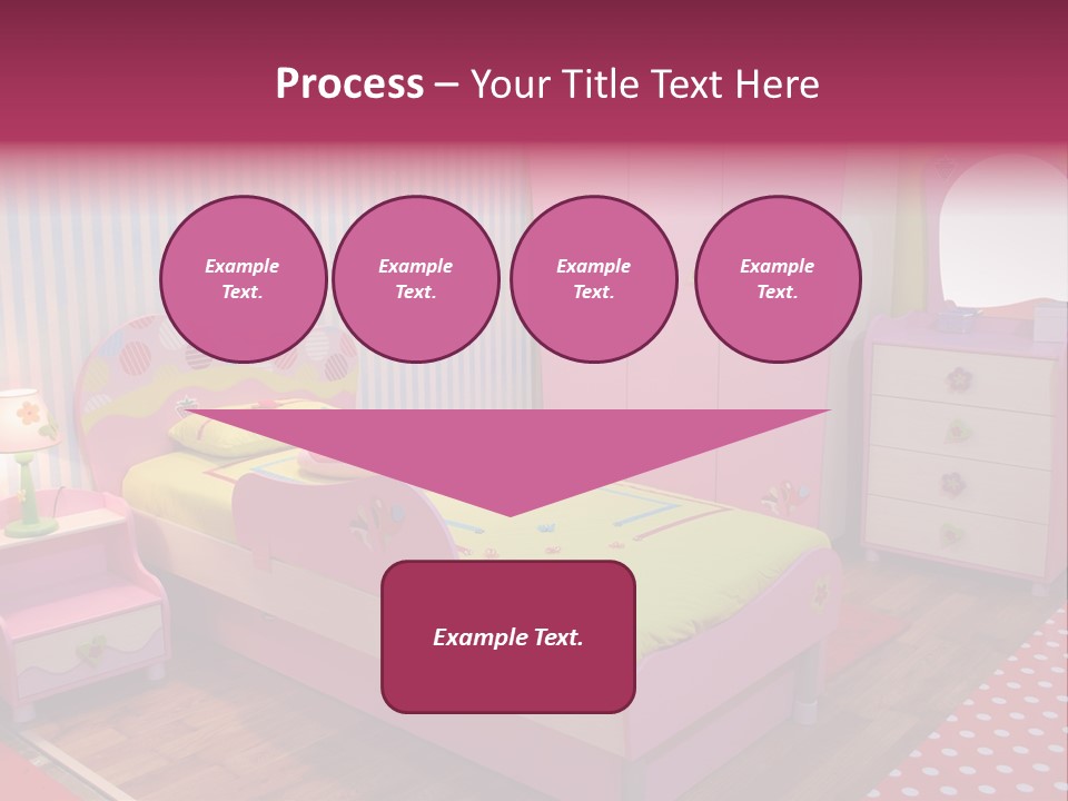 Indoors Children Stripe PowerPoint Template