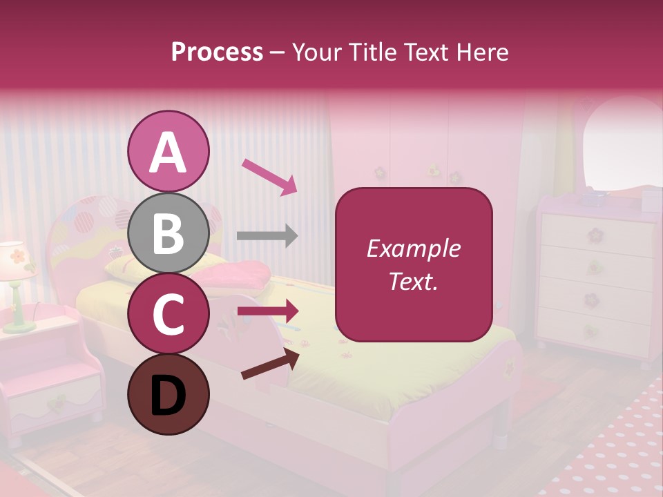 Indoors Children Stripe PowerPoint Template