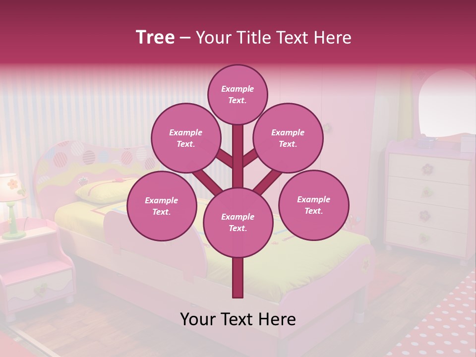 Indoors Children Stripe PowerPoint Template