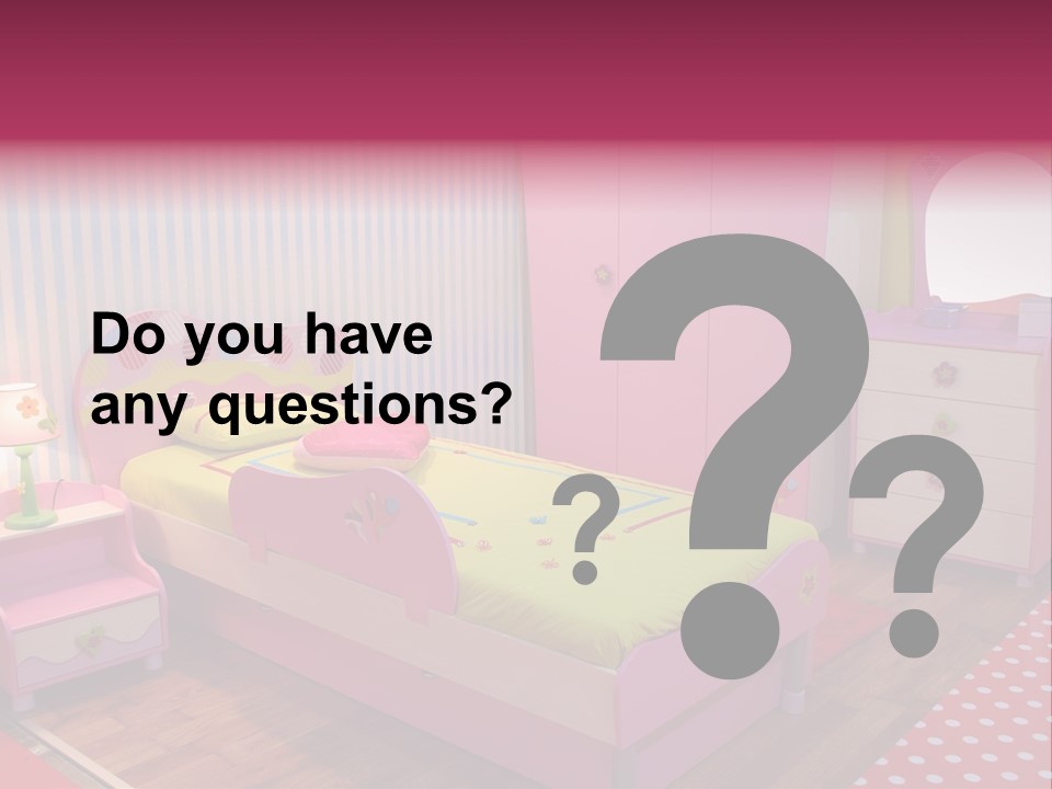 Indoors Children Stripe PowerPoint Template