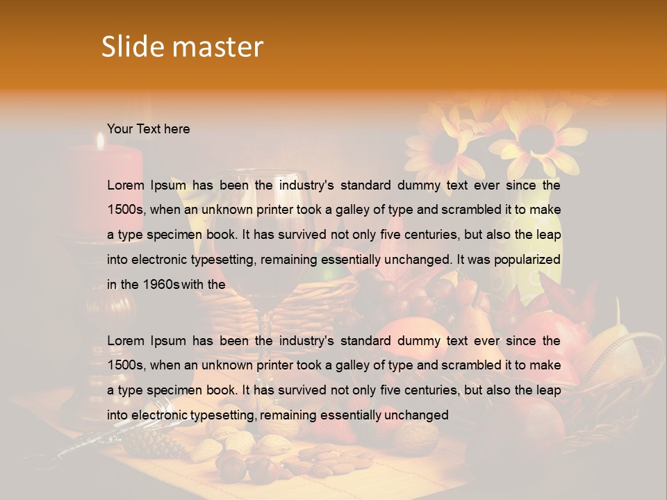 Drink Grape Celebration PowerPoint Template