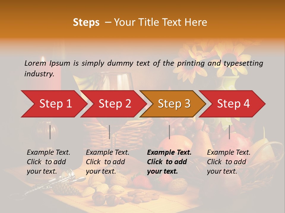 Drink Grape Celebration PowerPoint Template