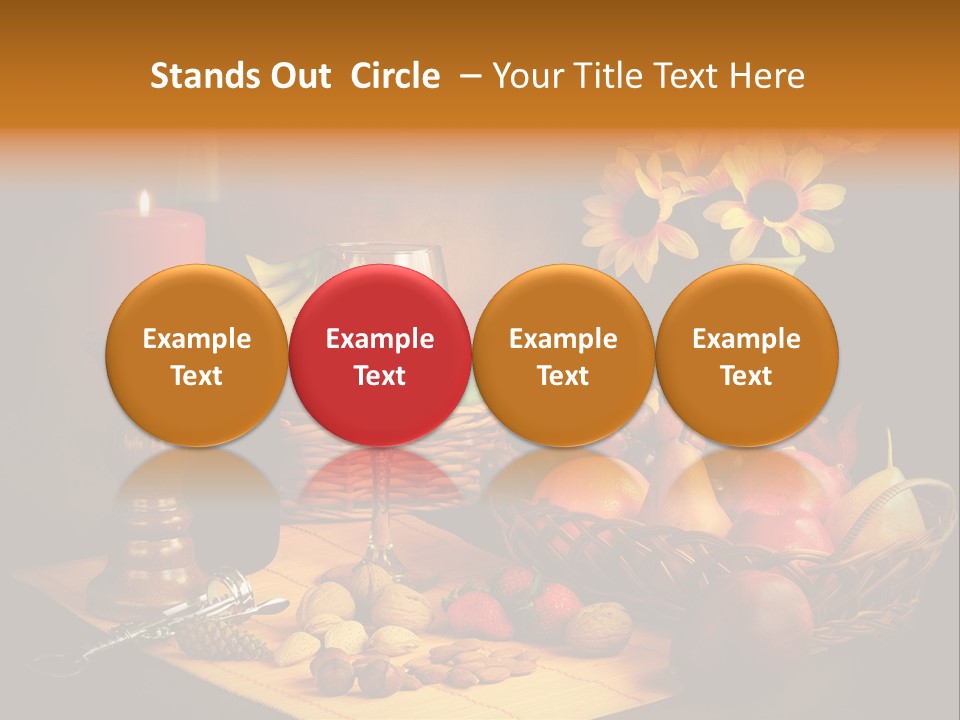 Drink Grape Celebration PowerPoint Template