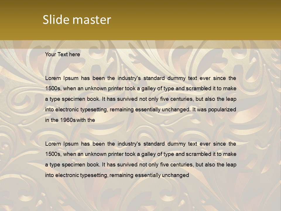 Chair Humor People PowerPoint Template