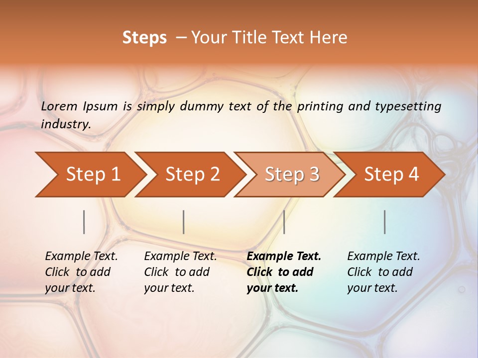 Fluid Medicine Blue PowerPoint Template