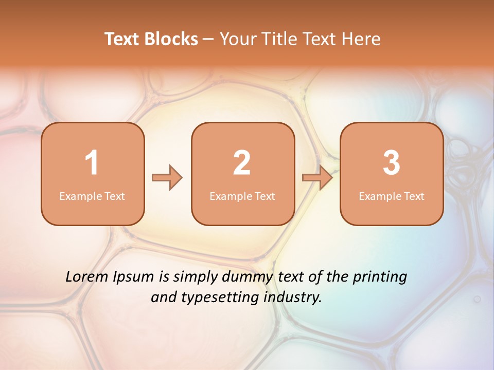 Fluid Medicine Blue PowerPoint Template