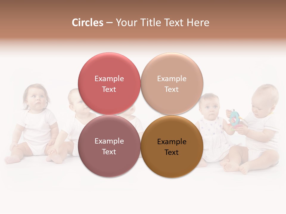 Toys Innocent Infant PowerPoint Template