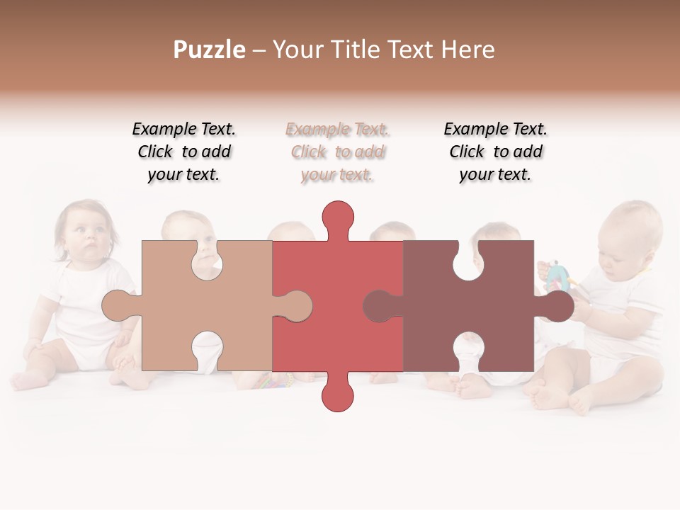 Toys Innocent Infant PowerPoint Template