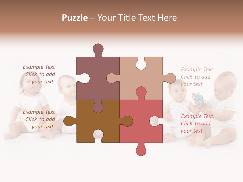 Toys Innocent Infant PowerPoint Template