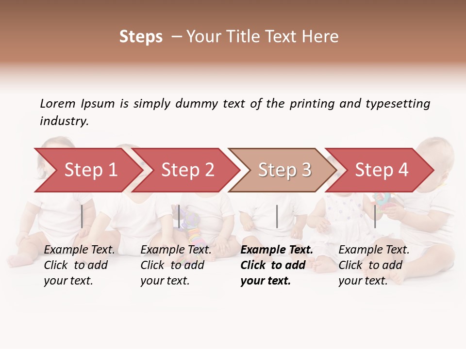 Toys Innocent Infant PowerPoint Template