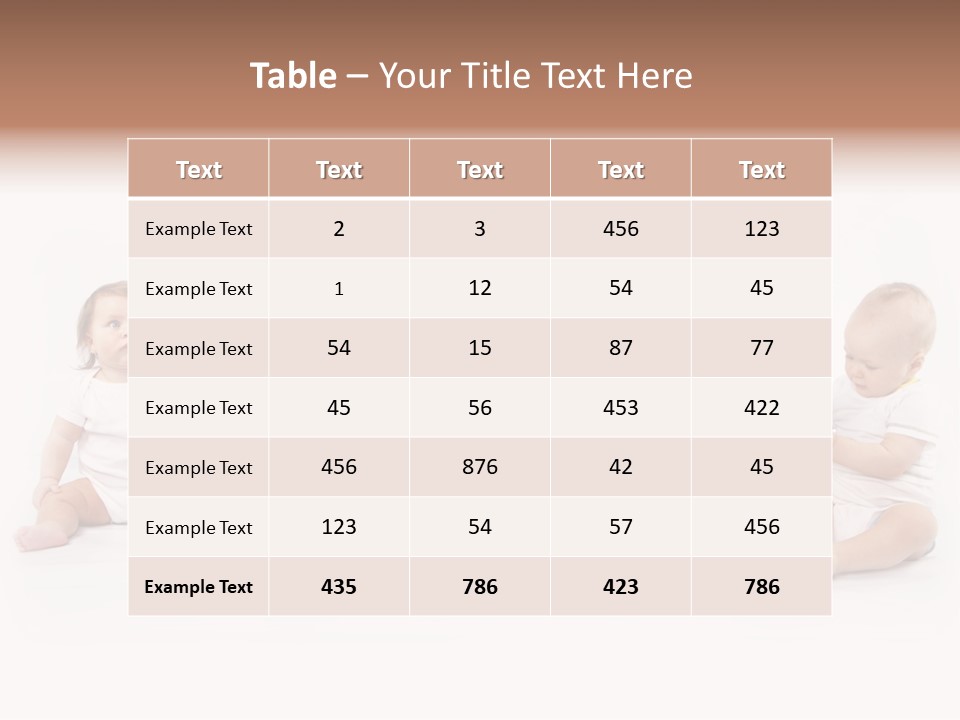 Toys Innocent Infant PowerPoint Template