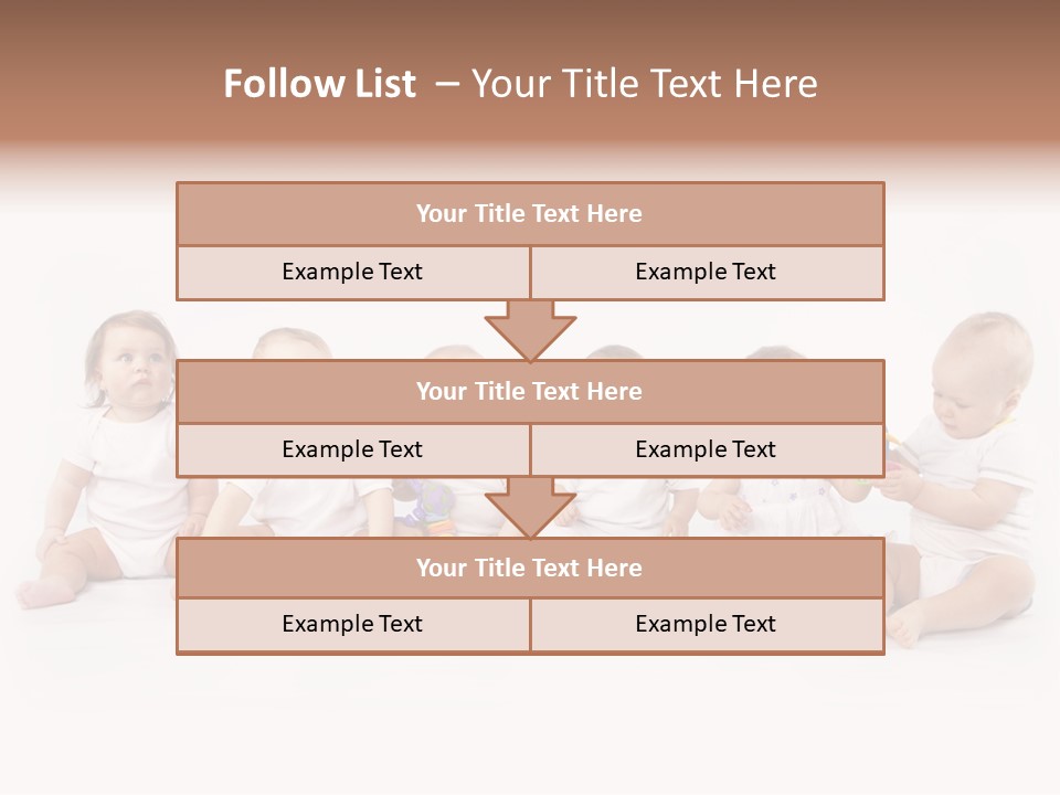 Toys Innocent Infant PowerPoint Template