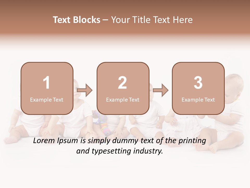 Toys Innocent Infant PowerPoint Template