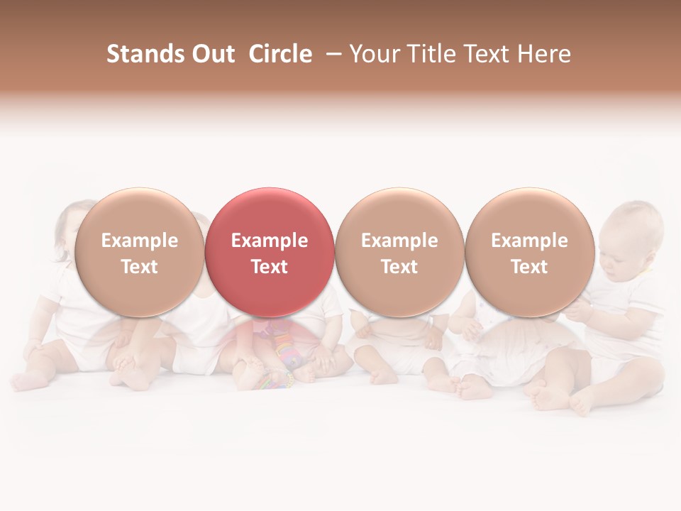 Toys Innocent Infant PowerPoint Template