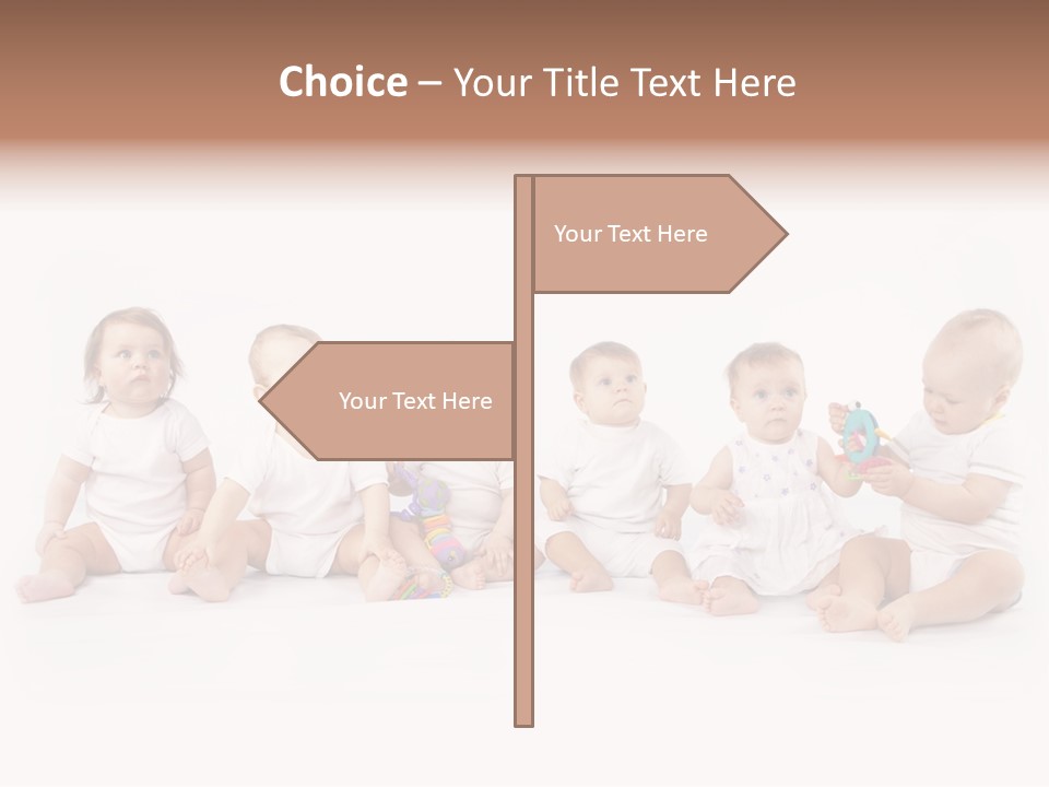 Toys Innocent Infant PowerPoint Template
