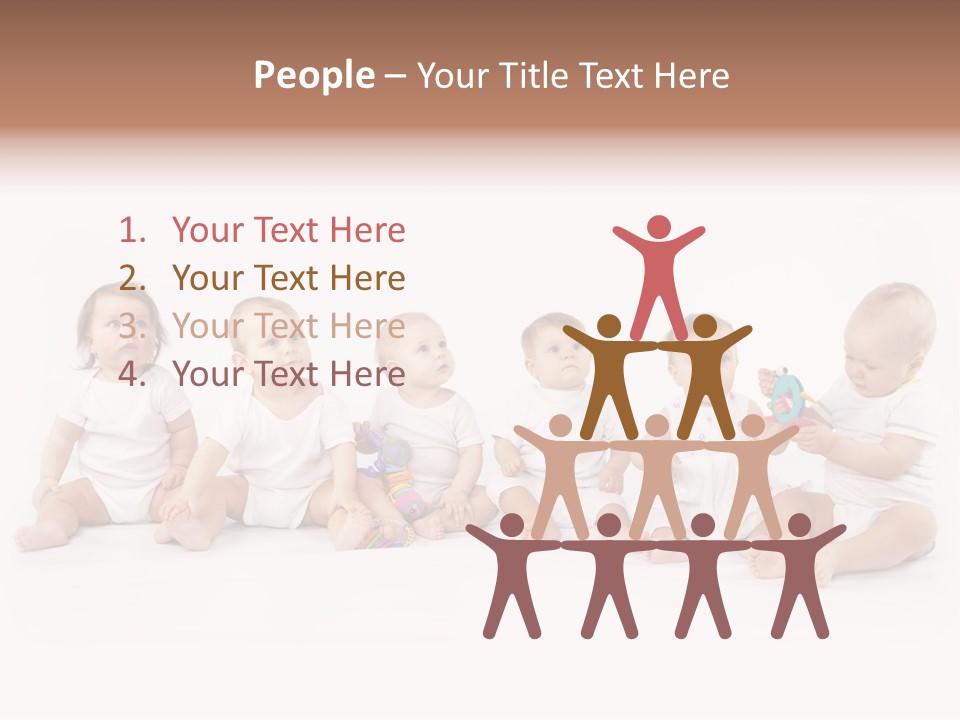 Toys Innocent Infant PowerPoint Template