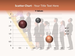 Ladder Females Corporate PowerPoint Template