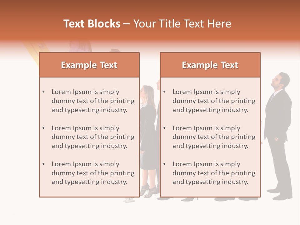 Ladder Females Corporate PowerPoint Template