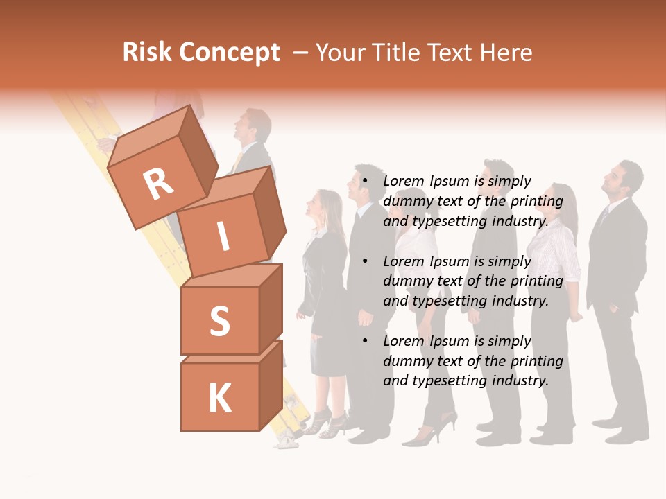 Ladder Females Corporate PowerPoint Template