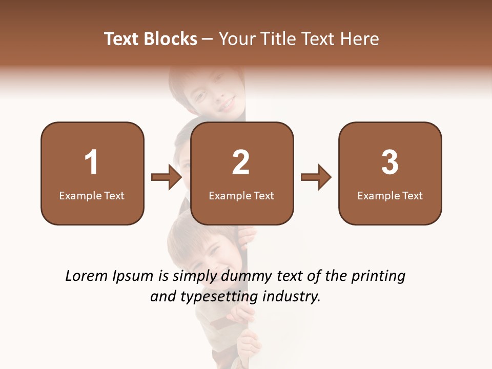 Together Men Group PowerPoint Template