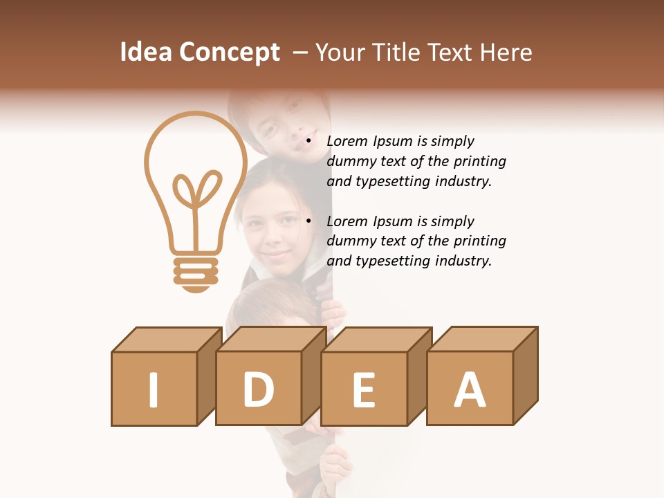 Together Men Group PowerPoint Template