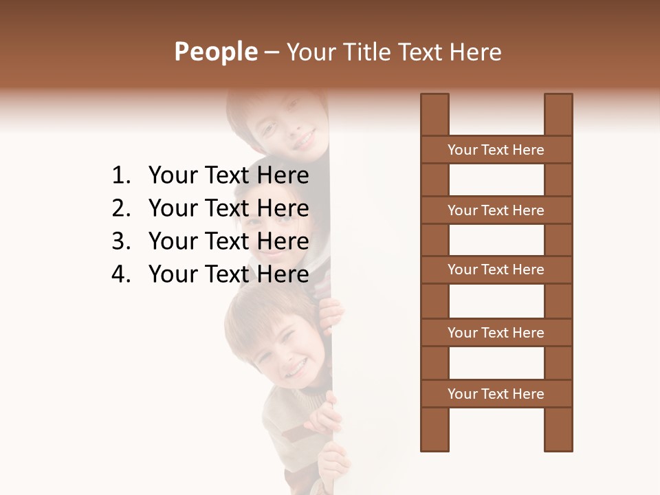 Together Men Group PowerPoint Template