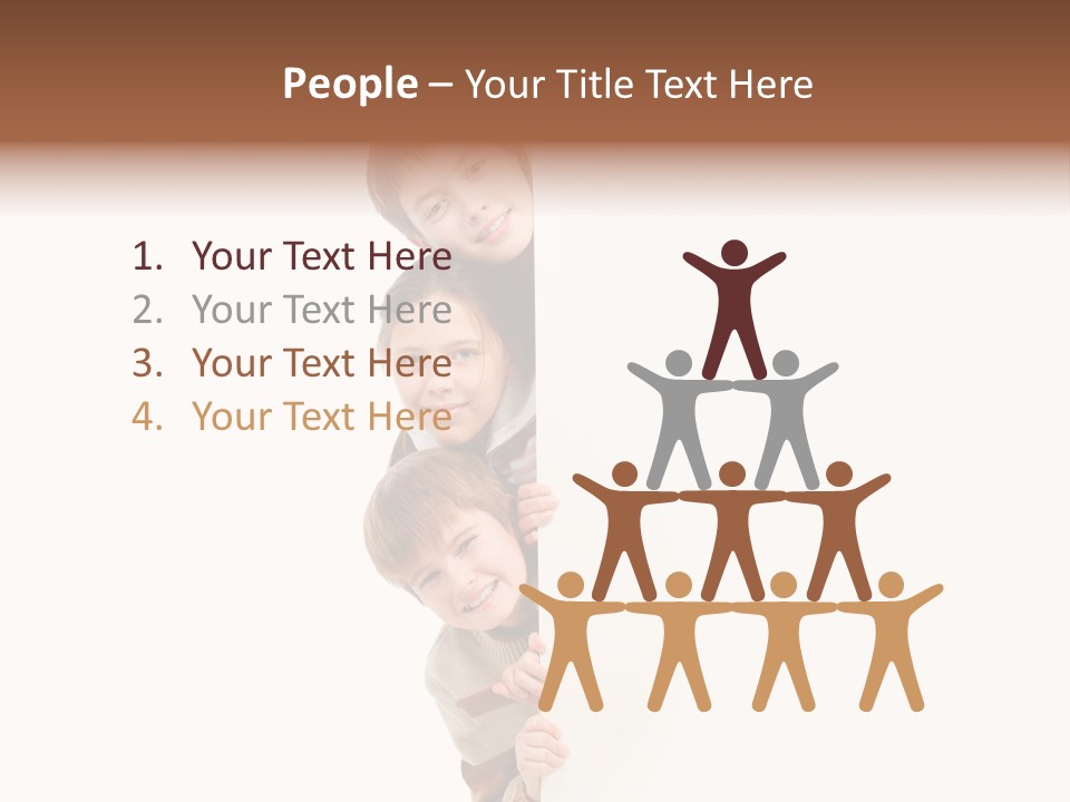 Together Men Group PowerPoint Template