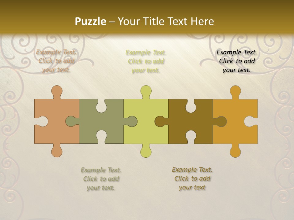 Profe Ional Teamwork Character PowerPoint Template