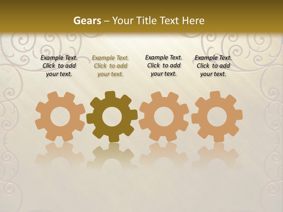 Profe Ional Teamwork Character PowerPoint Template