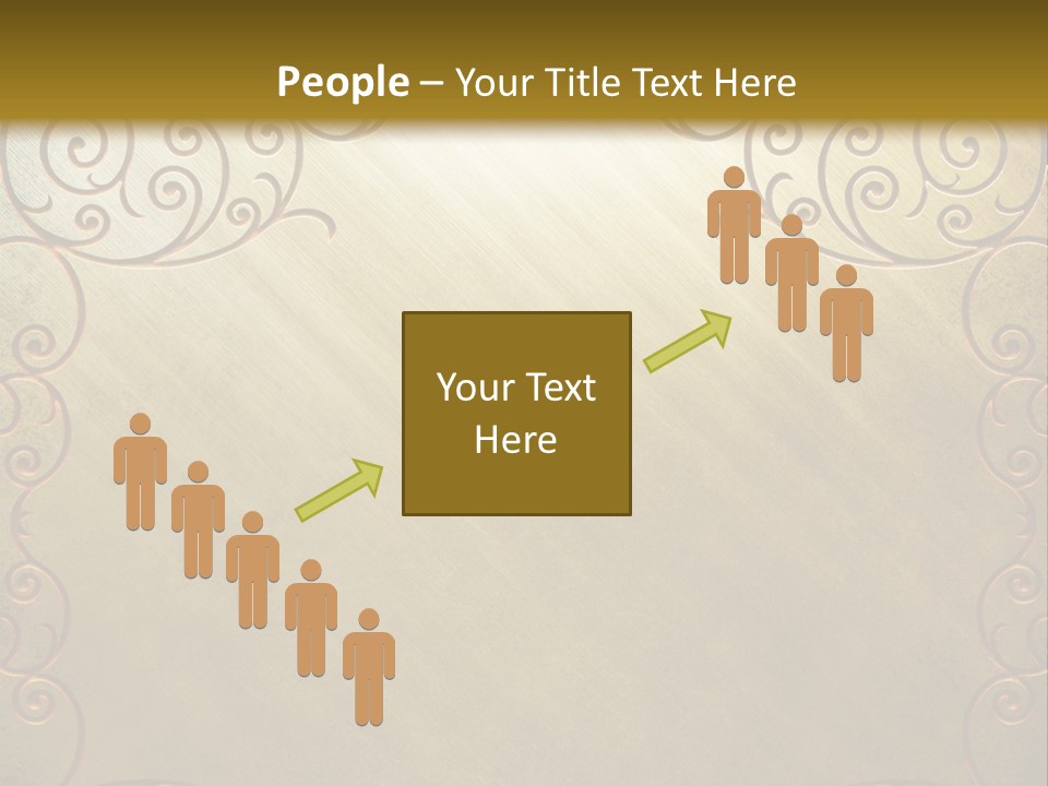 Profe Ional Teamwork Character PowerPoint Template