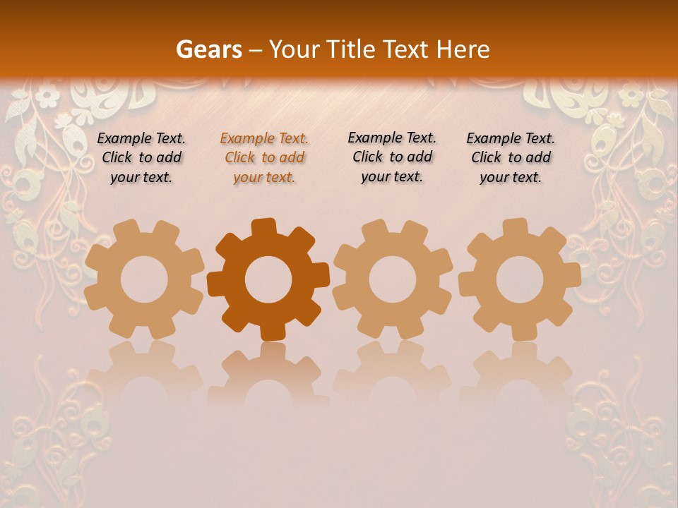 Chair Board Room PowerPoint Template