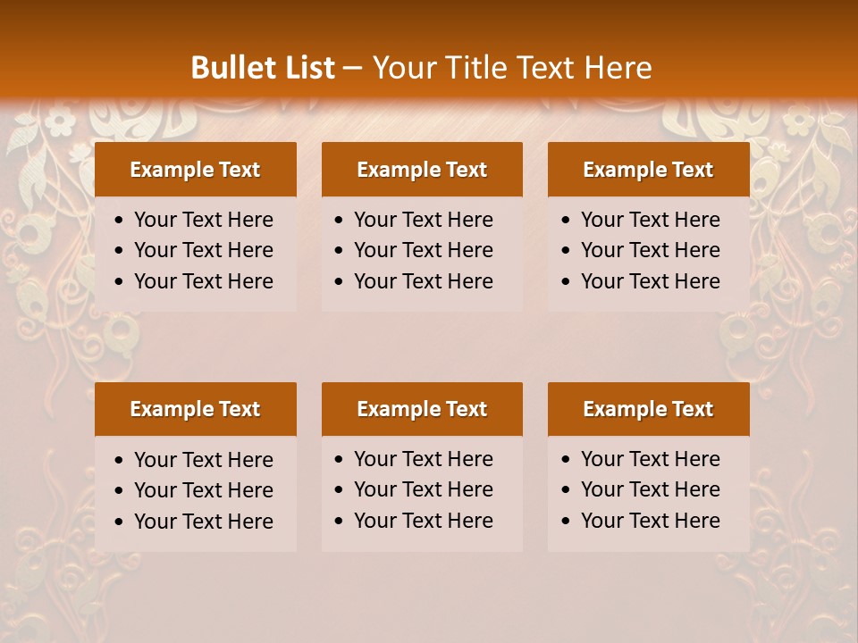 Chair Board Room PowerPoint Template