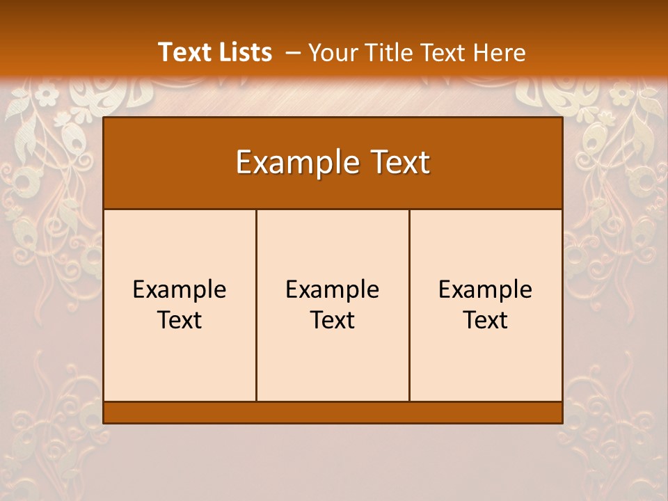 Chair Board Room PowerPoint Template
