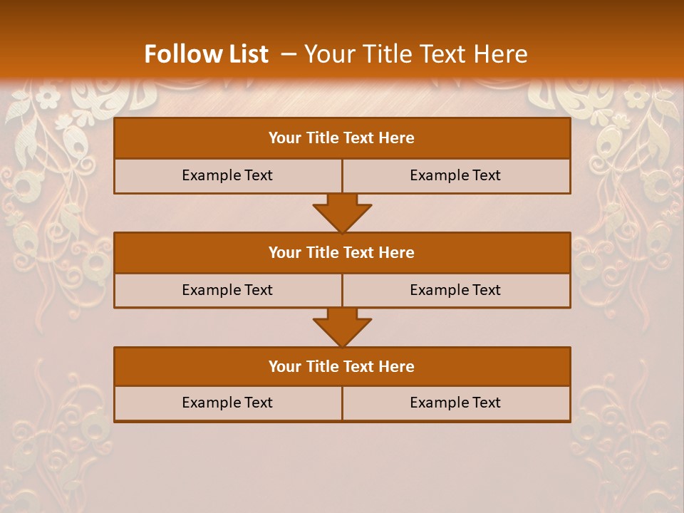 Chair Board Room PowerPoint Template