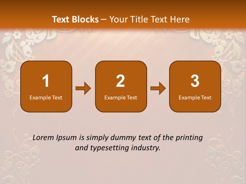 Chair Board Room PowerPoint Template