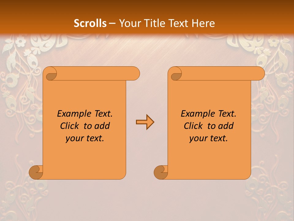 Chair Board Room PowerPoint Template