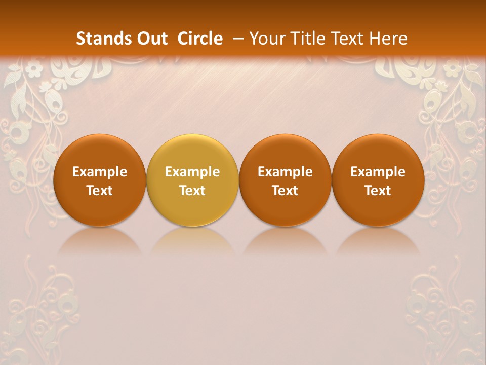 Chair Board Room PowerPoint Template