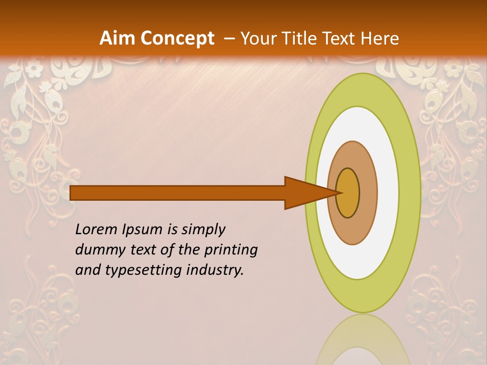 Chair Board Room PowerPoint Template