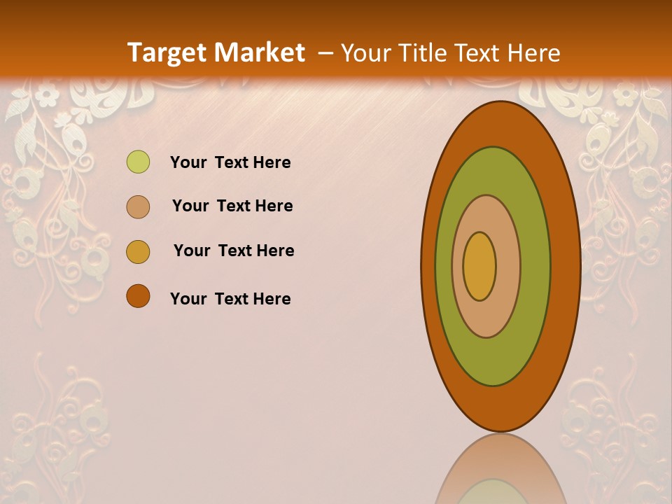 Chair Board Room PowerPoint Template