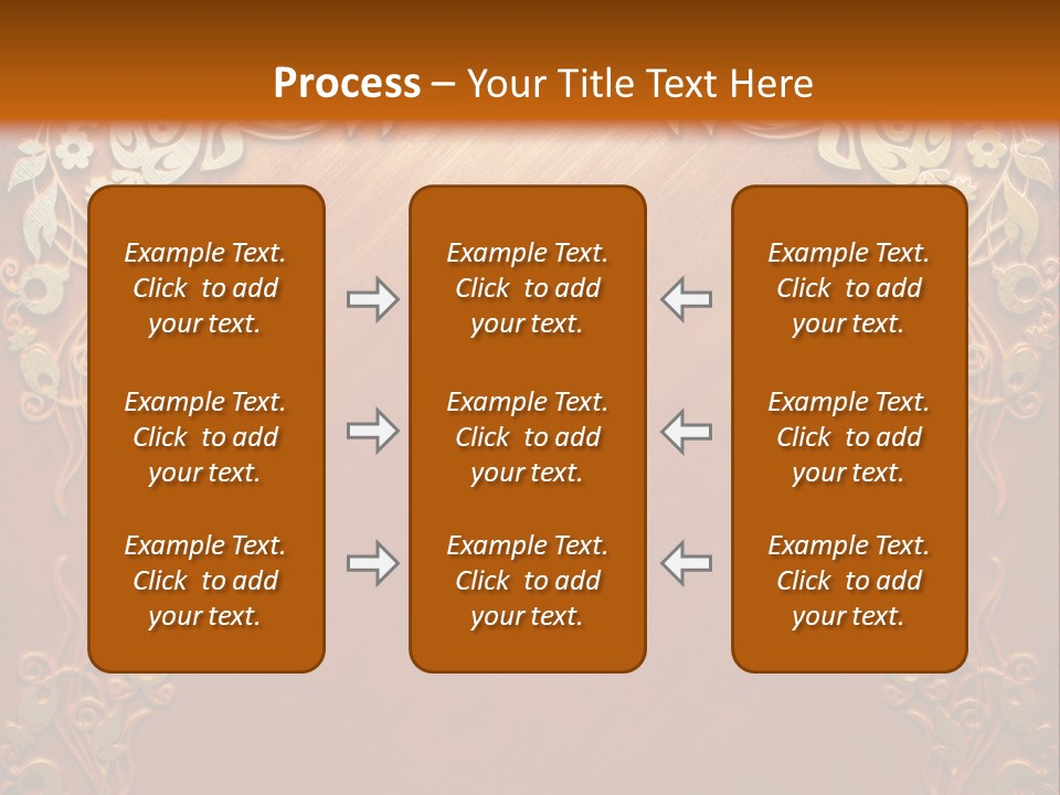 Chair Board Room PowerPoint Template