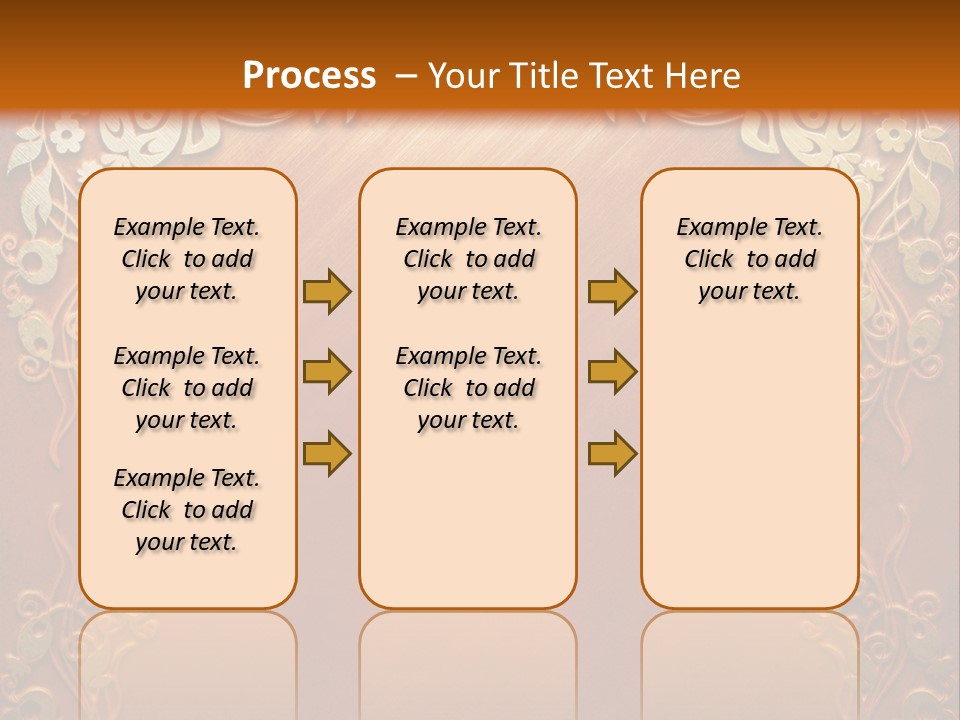 Chair Board Room PowerPoint Template