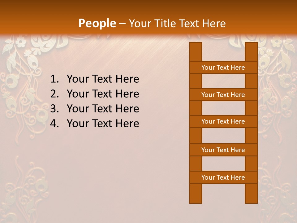 Chair Board Room PowerPoint Template