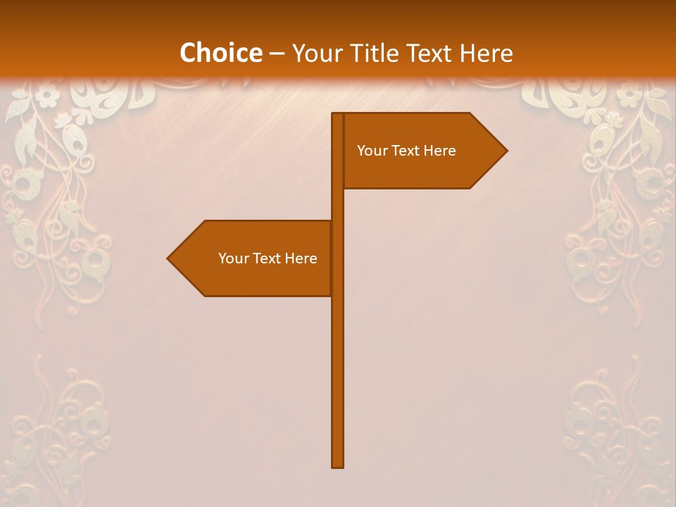 Chair Board Room PowerPoint Template