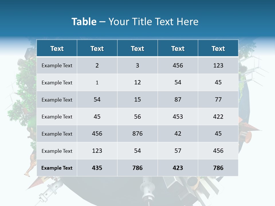 Africa America Alternative PowerPoint Template