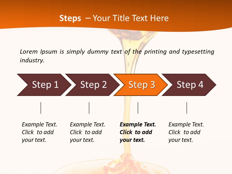 Idea Gastronomy Pure PowerPoint Template